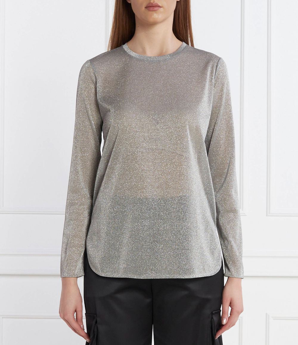 Блузка Max Mara Leisure - серебряный(169410376)
