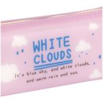 Пенал мягкий, 205*75*30 MESHU "Clouds", силикон