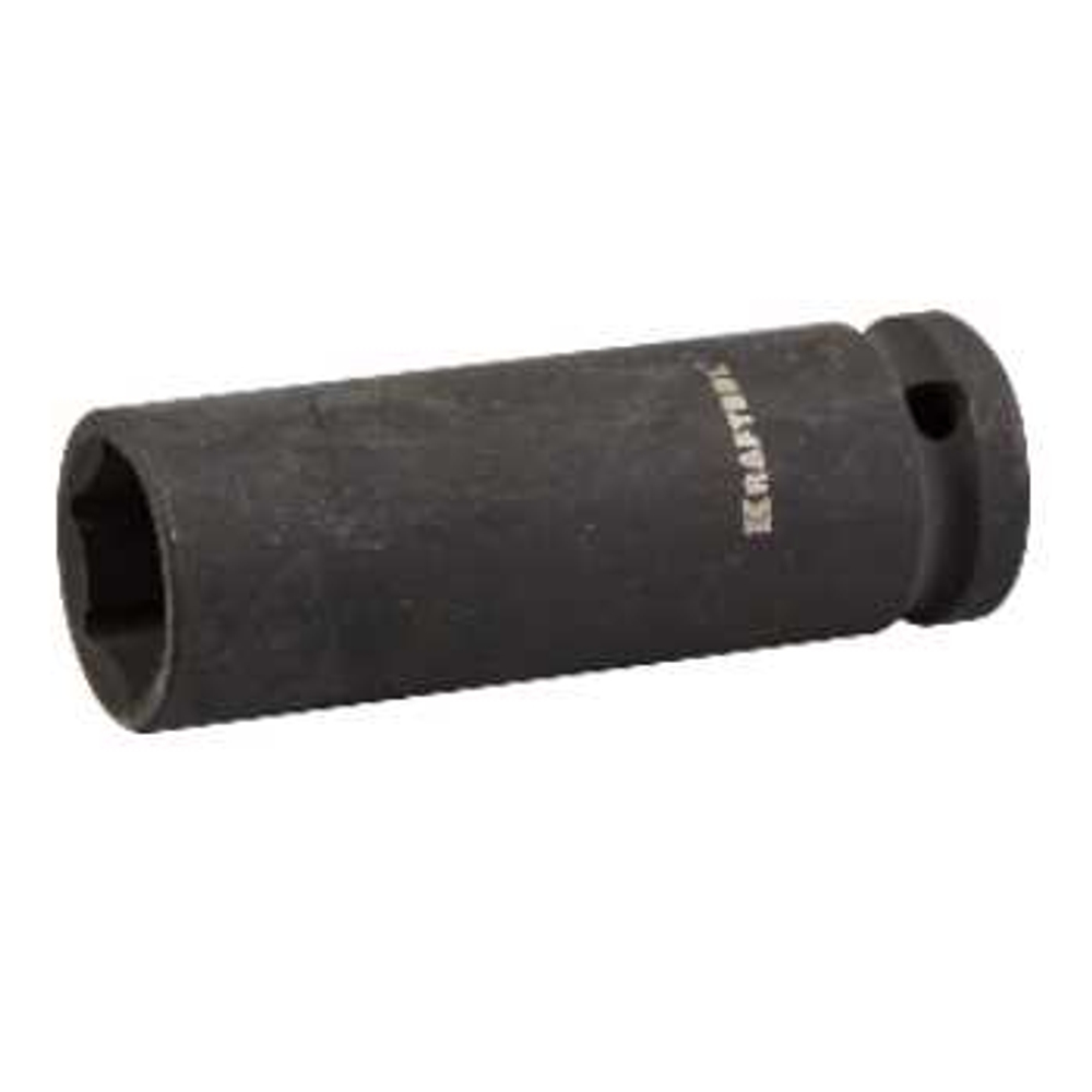 Торцовая головка ударная удлиненная 21 мм, 1/2" KRAFTOOL, 27942-21_z01