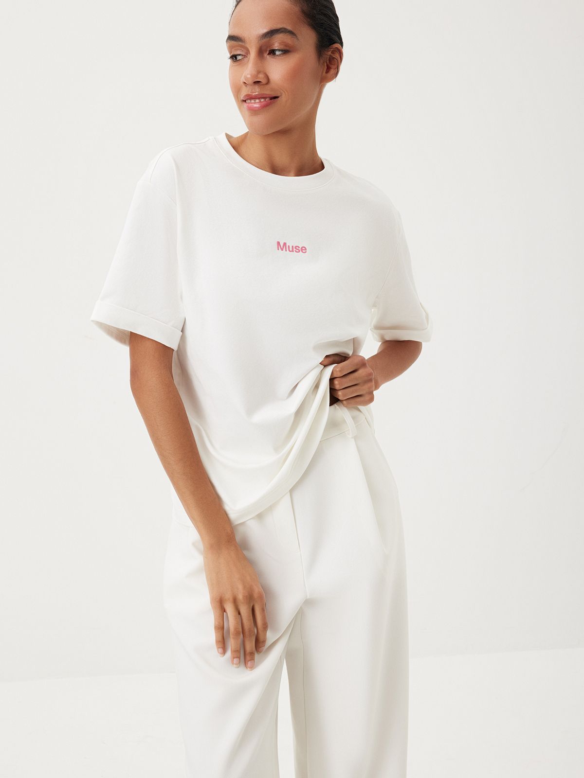 Футболка с акцентным принтом «Muse»