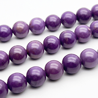 Фосфосидерит бусины (тонирован), диаметр около 10,6-10,8 мм, цена за 9 шт (1/4 нити)