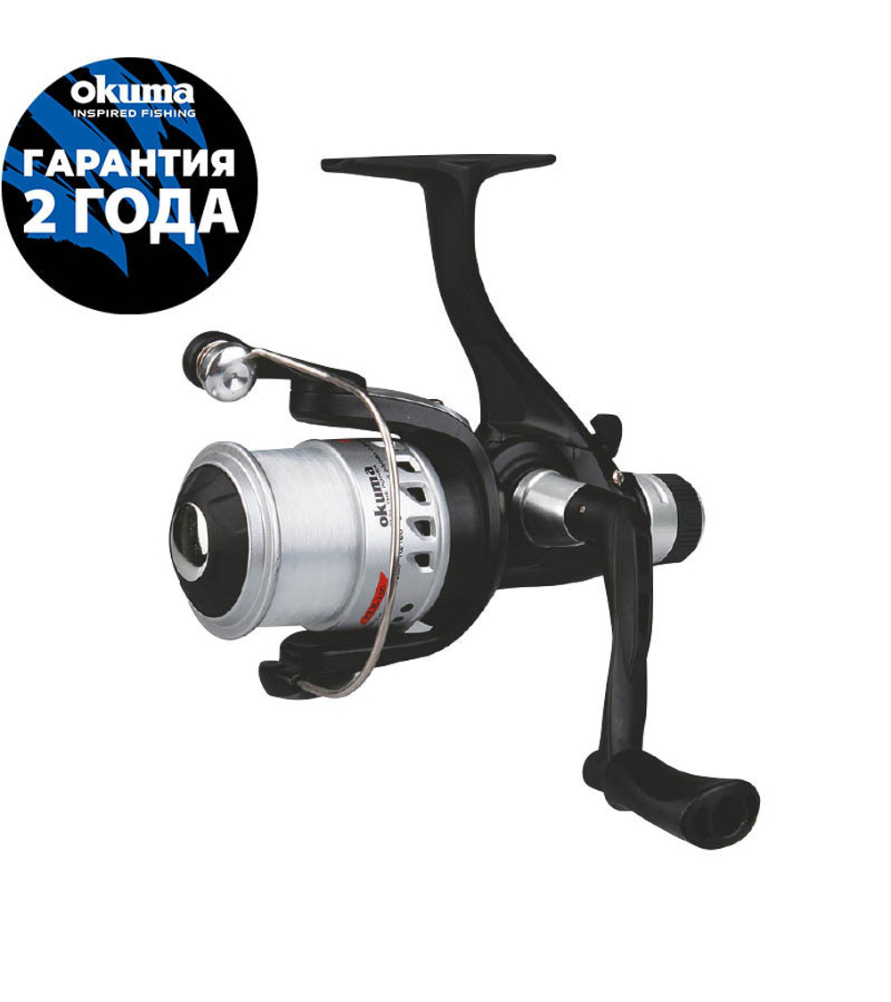 Катушка OKUMA Electron 140 Rear Drag + доп. Шпуля + леска