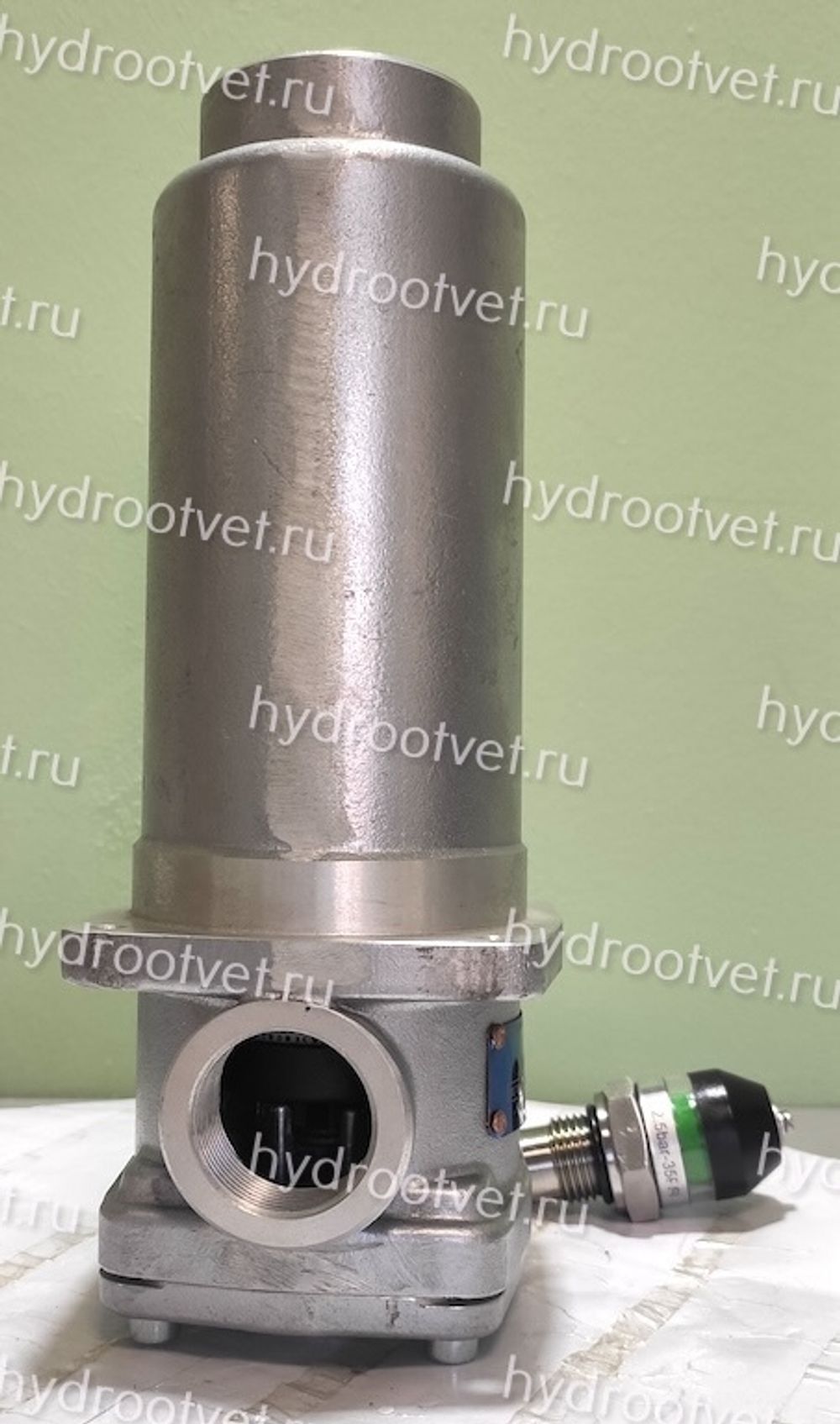 WKRFBN/HC110DC10B1.X AL - Сливной фильтр гидравлический одинарный модели RF с алюминиевым корпусом тонкость фильтрации 10 мкм, типоразмер 110, вид присоединения: резьба G3/4, материал корпуса - алюминий, рабочее давление до 25 бар, визуальный индикатор загрязнения