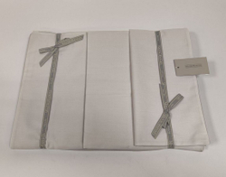 Постельное белье 2 спальное евро Mastro Raphael Eloise Bicolor 92 ivory/grey кремово-серое