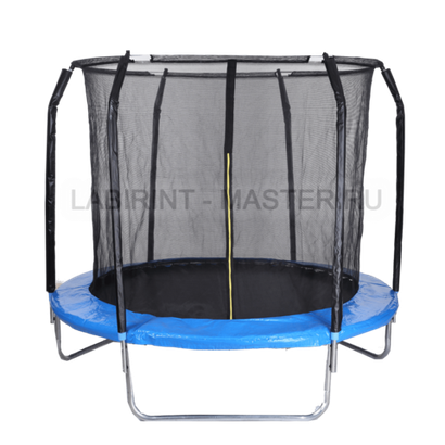 Батут с сеткой, диаметр 8 фт