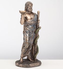 Veronese WS-1320 Статуэтка «Асклепий - бог медицины и врачевания»