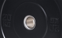 Диск каучуковый 20 кг TRN (черный)