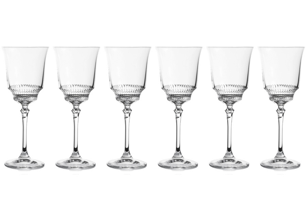 Набор бокалов для вина 6шт 225мл Le Stelle Gemma Aida