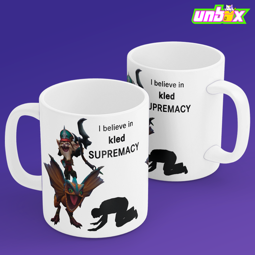 Кружка Kled supremacy Клед League Of Legends Лига Легенд