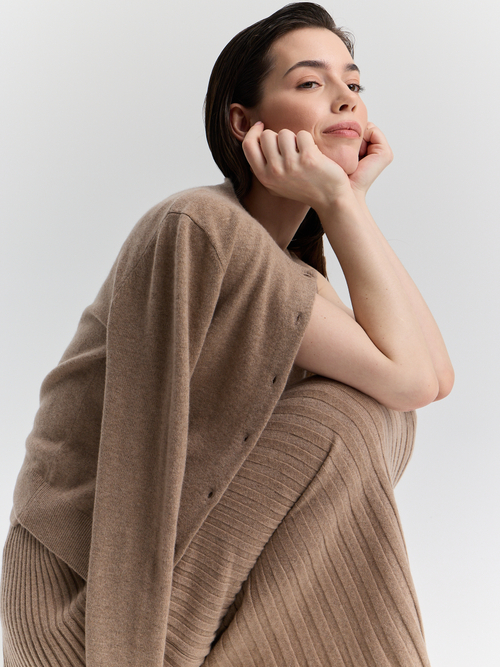 Кашемировый кардиган