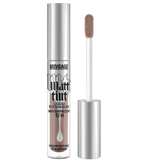LuxVisage Тени для век Жидкие Матовые тон 108 Grey Taupe Matt tint waterproof 12H 3 мл