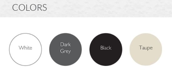 Шезлонг-лежак пластиковый Slim темно-серый Турция