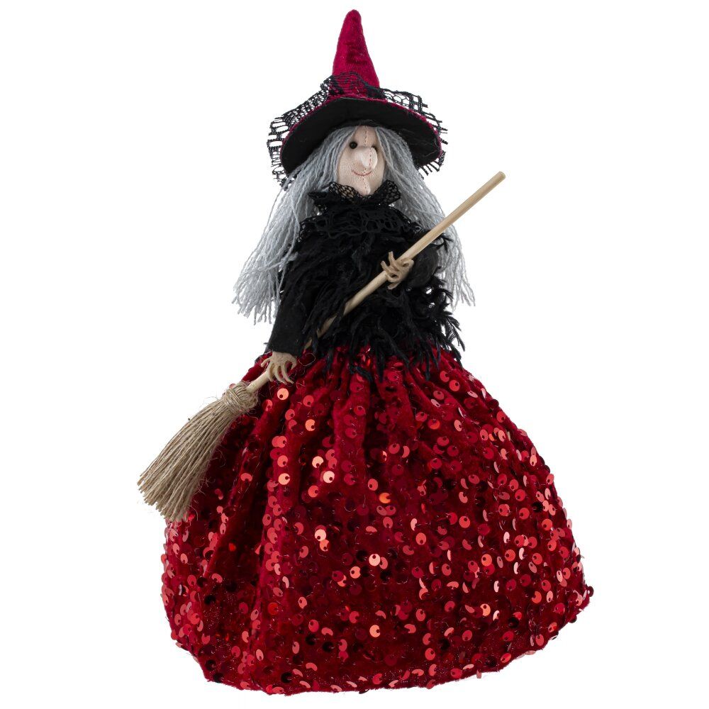 GAEM Изделие декоративное "Баба Яга", L15 W15 H28 см, 3в.