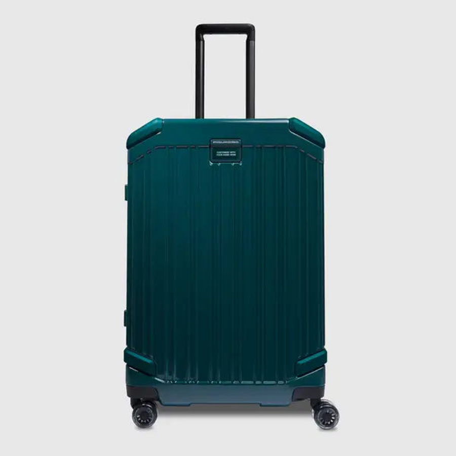Чемодан средний Piquadro POP/Verde foresta
