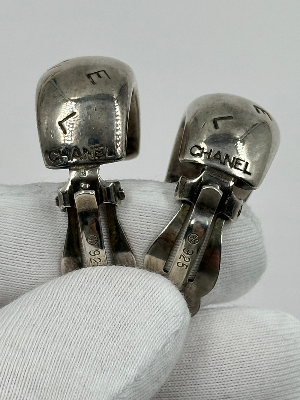 Клипсы полукольца Chanel