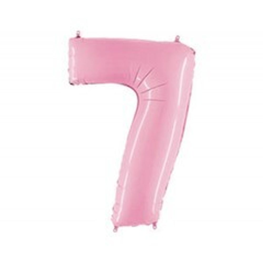 Г ЦИФРА 7  40&quot; Пастель Pink