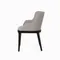 Стул Driade с подлокотниками, светло-серый, черные ножки