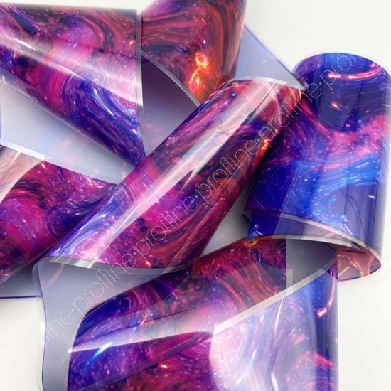 Фольга для дизайна ногтей с рисунком №13