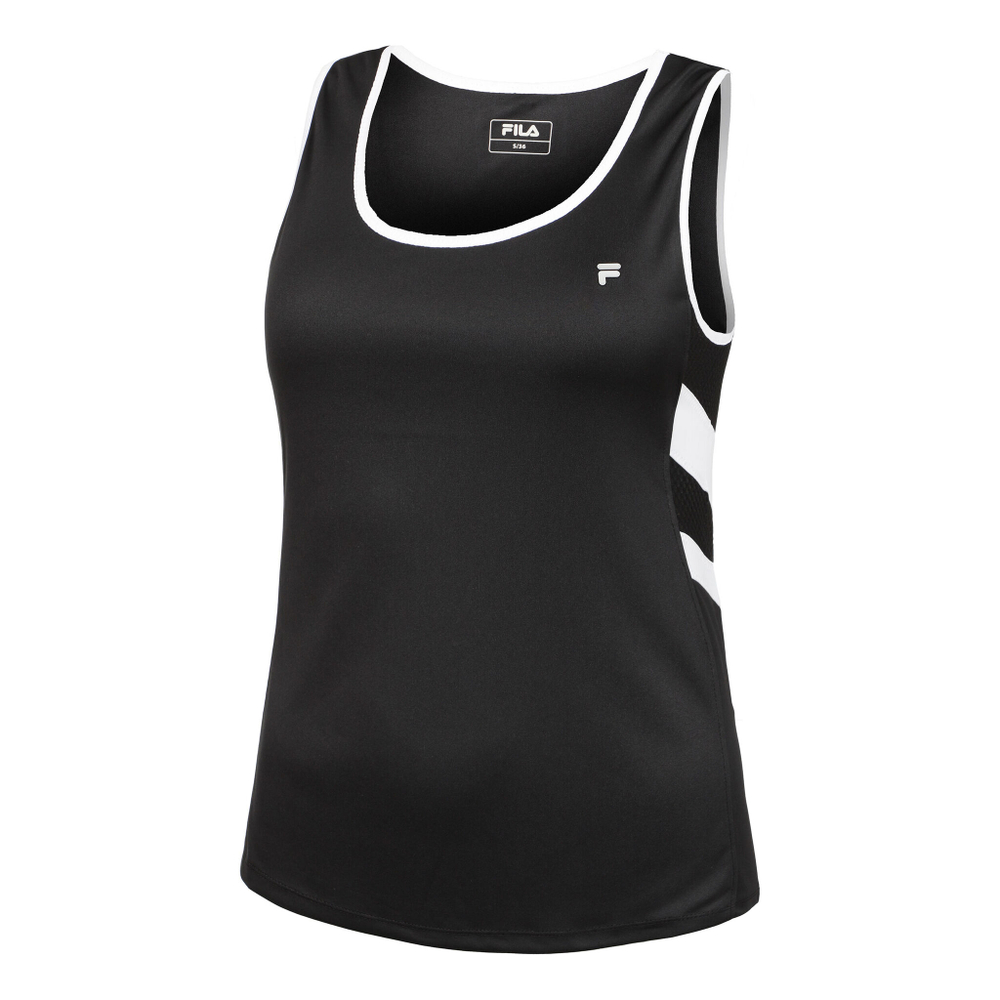Женская теннисная майка Fila Noria Tank Top Women - Black, White