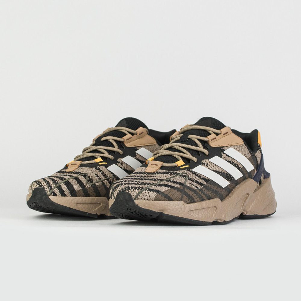 кроссовки Adidas X9000L4 Boost Brown Yellow