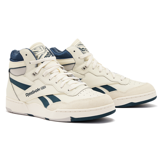 Reebok BB 4000 Винтажные баскетбольные кроссовки MID Топ Белый Унисекс