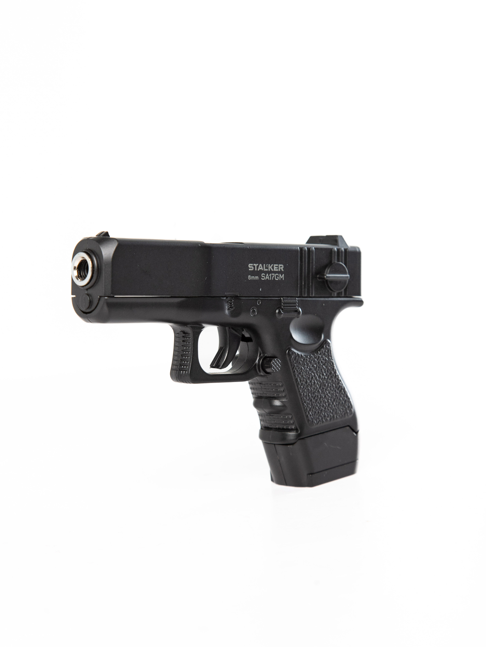 Пистолет пневм. Stalker SA17GM Spring (аналог Glock 17), к.6мм,мет.корпус, маг.6шар