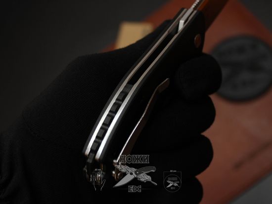 Складной нож Городской VN Ф-3 K283-1 c клинком из стали 5Cr15MoV, рукоять G10