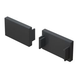 Заглушка для накладного шинопровода, 2 шт. Maytoni Basity TRA172EC-11B