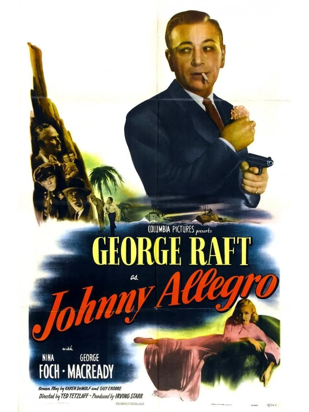 Джонни Аллегро (1949) (DVD-R)