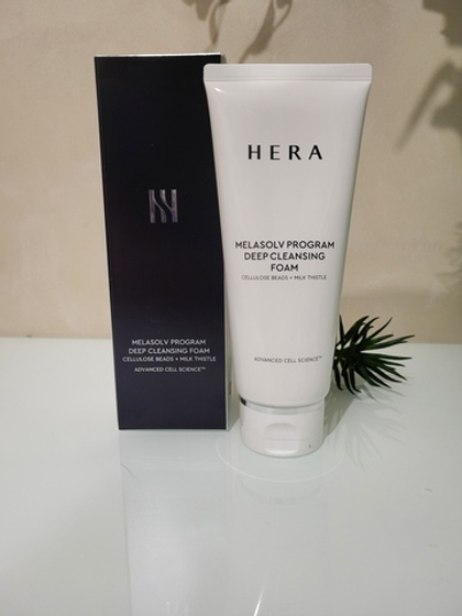 HERA  MELASOLV PROGRAM DEEP GLEANSING FOAM. Очищающая пенка 200 мл.