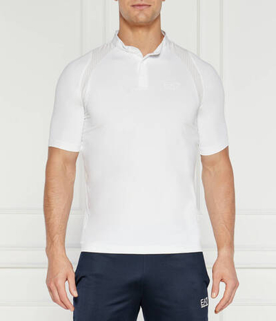 Поло EA7 - белый(6DPT16 PJEMZ)