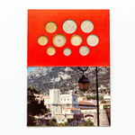 Monaco 1995 Coin Set – 1 Centime to 20 Francs in Original Packaging