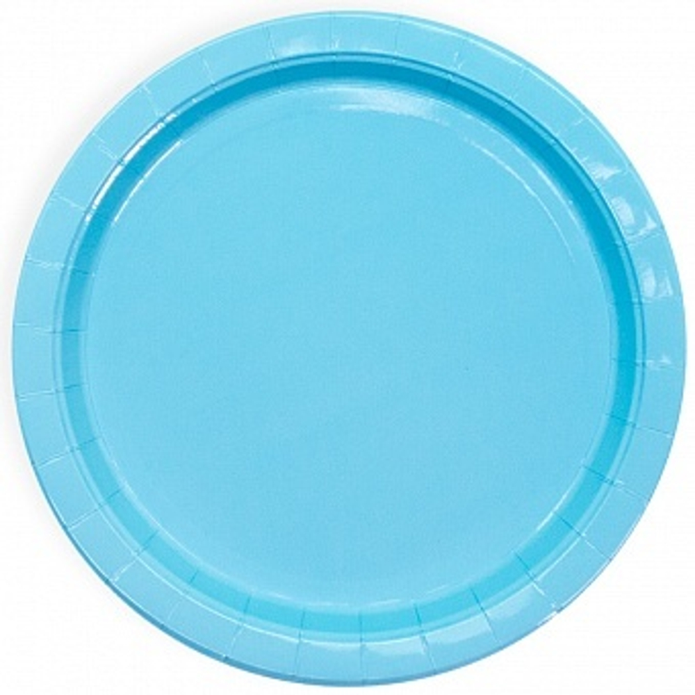 Тарелки (7''/18 см) Голубой 6 шт.