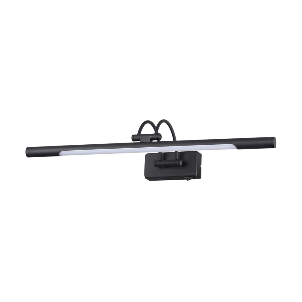 4909/8WL WALLI ODL22 485 чёрный/металл/акрил Подсветка для картин с выкл. LED 8W 4000К 430Лм REVOLA
