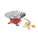 Газовая плитка мал. пьезо, ветрозащитная, шланг (цанг.)/50/