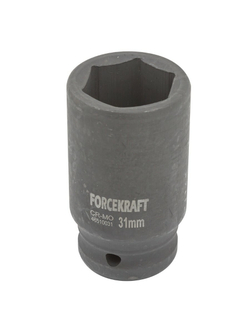 Головка ударная глубокая 3/4'', 31мм (6гр.) FORCEKRAFT FK-46510031