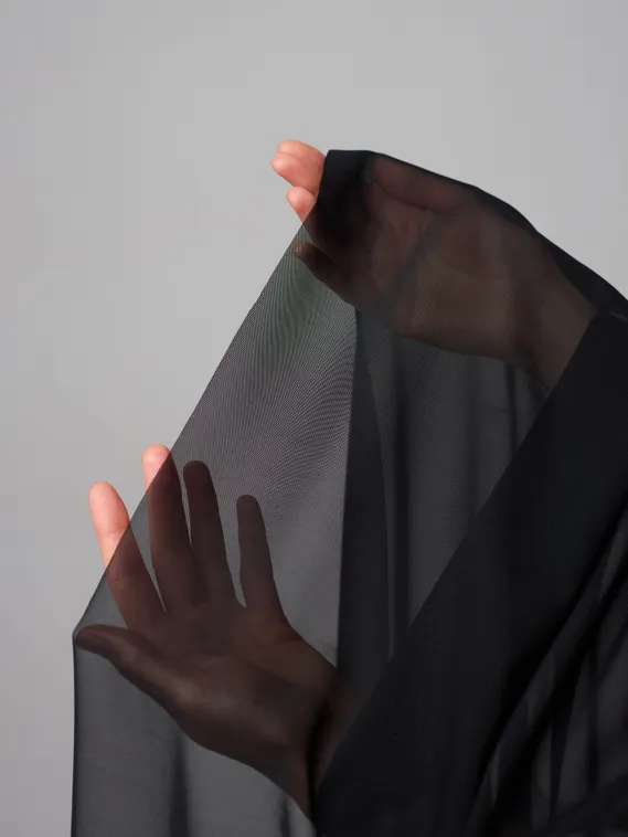 Сетка эластичная компрессионная Турция, (аналог Lauma арт.296), черный 170