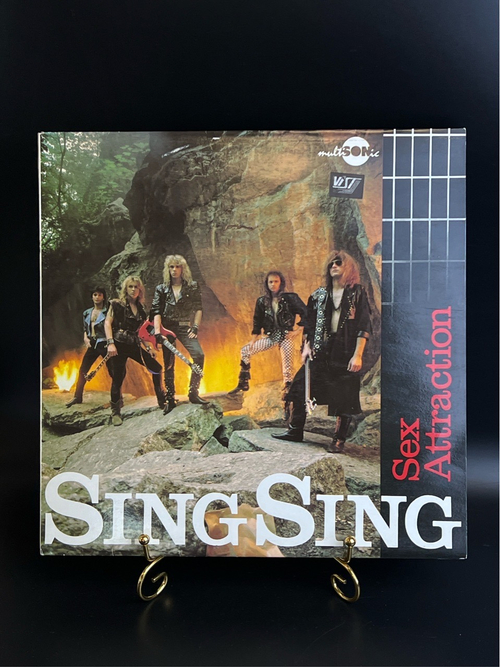 LP Sing Sing - Sex Attraction. Зарубежный рок. Виниловая пластинка 12 дюймов. Чехословакия 1990 год