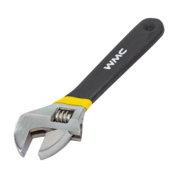 Ключ разводной с прорезиненной рукояткой 150мм WMC TOOLS WMC-649150B