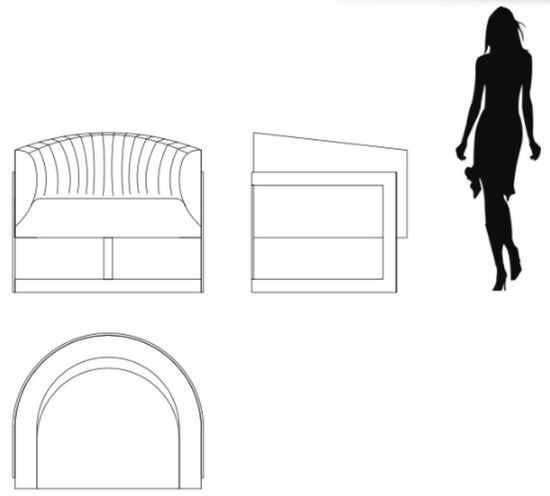 Кресло Vivienne TIMELESS SALE, FRATELLI BARRI