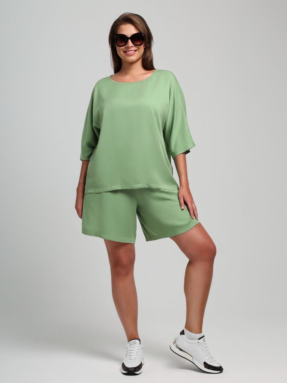 Шорты Летний драйв-3 Виотекс ЗЕЛЁНЫЙ