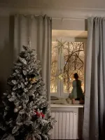 Ель заснеженная «Славянская» (пвх) 270 см / 2,7 м