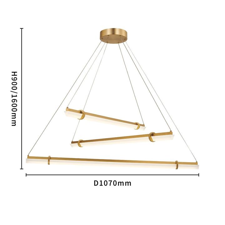 Подвесной светодиодный светильник Favourite Stav 4553-3P