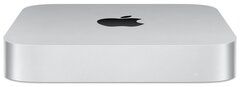 Настольный компьютер Apple Mac mini 2023 Apple M2, 8 ГБ RAM, 256 ГБ SSD, Apple graphics 10-core, MacOS, silver MMFJ3