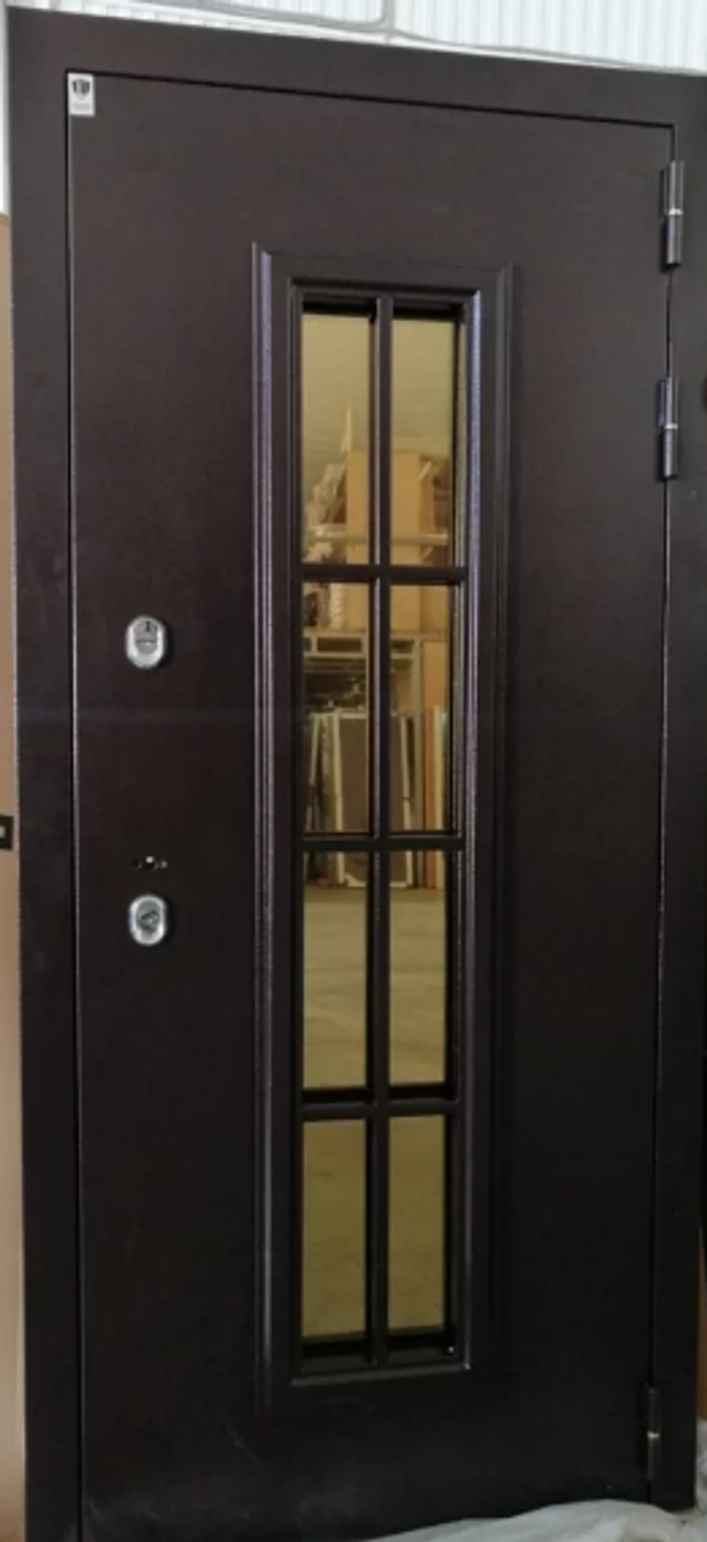 Дверь входная ЛОНДОН Термо Белый ясень