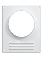 Площадка торцевая ПТМР фланец D135 решетка 196х236 окраш.сталь ERA