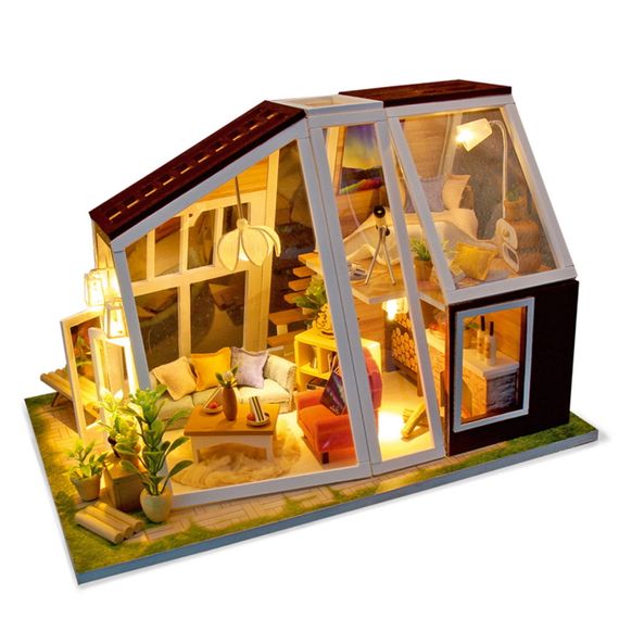 Roombox Модель сборная Румбокс Хижина 21-ого века