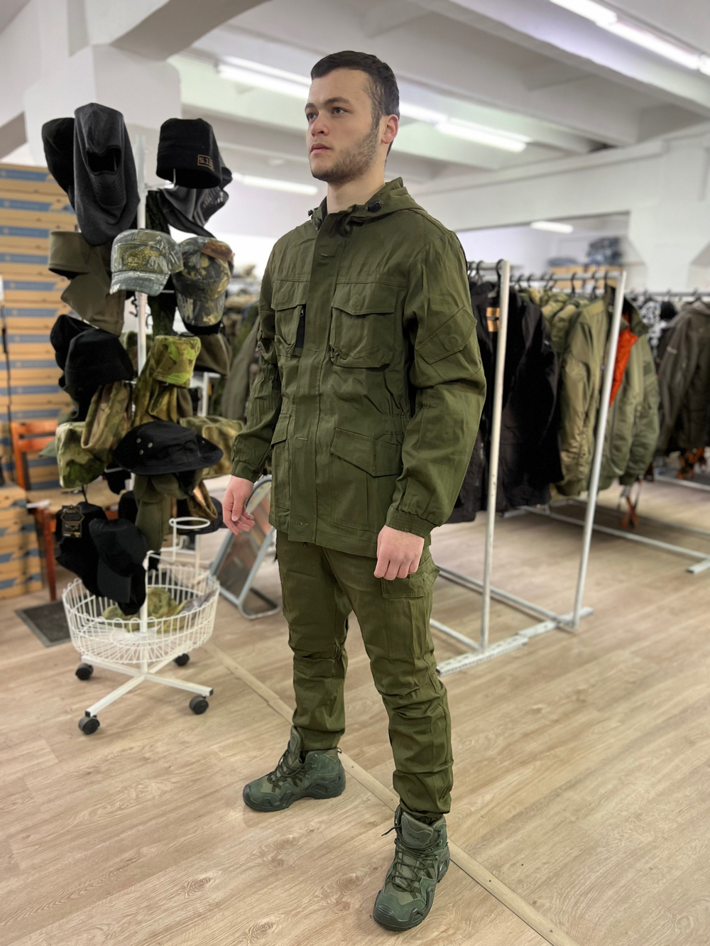 Костюм горка 8 палатка / весна-лето / хаки