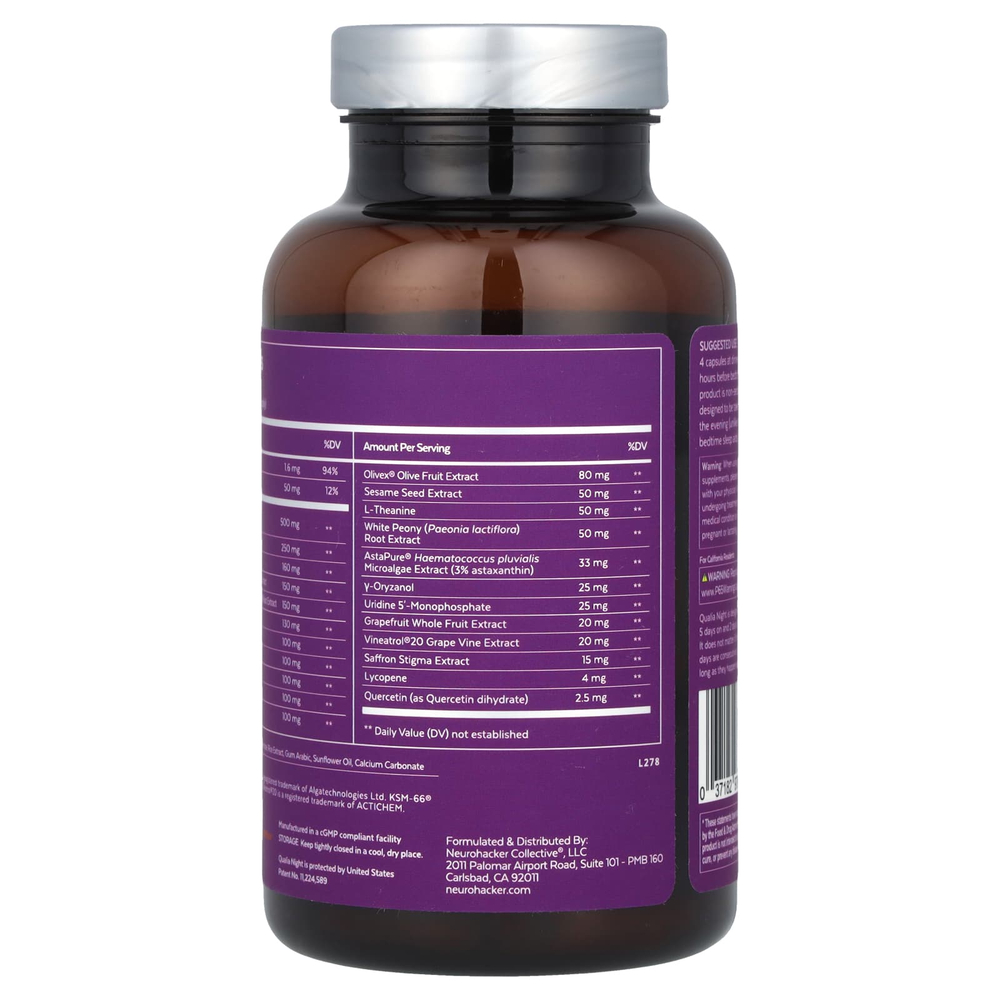 Qualia, Night®, 60 Capsules