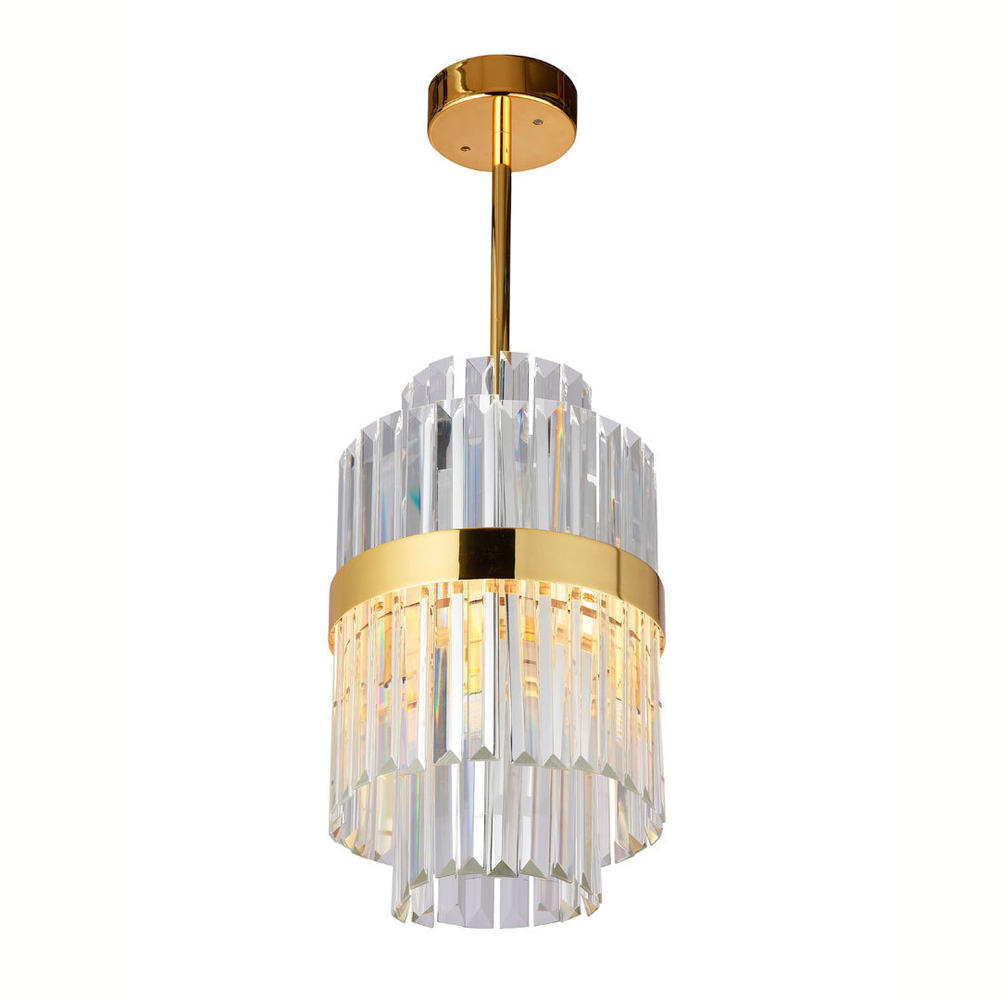 Подвесной светильник Cloyd BROTIGAN-A P4 / Ø20 см - золото (арт.10278)